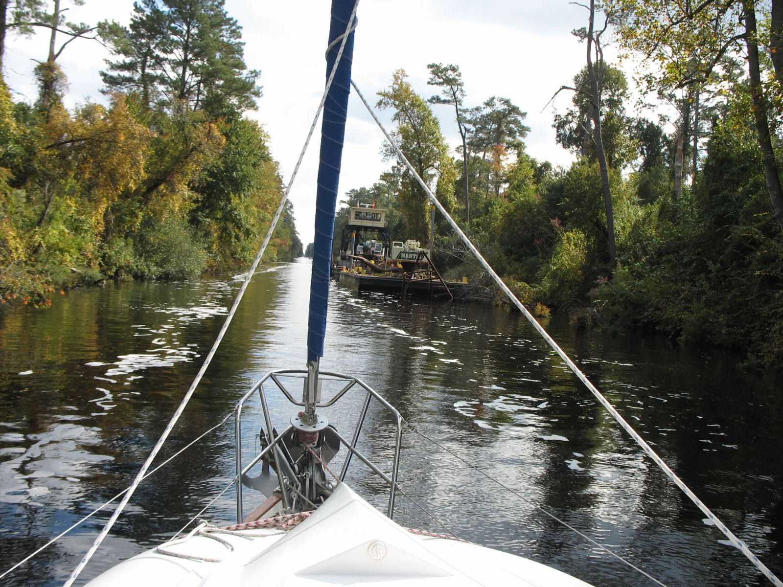 Norfolk, VA – Dismal Swap route to St. Marys, GA 11-16-2006