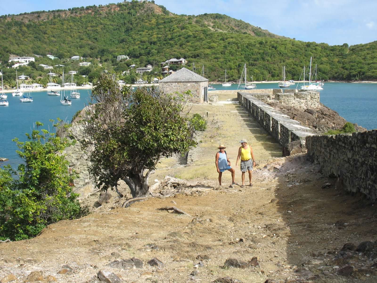 Antigua while Tom is gone saying Goodbye to MOM… 3/4-14-2008